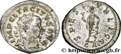 TACITE (11-12/275-06/276) Marcus Claudius Tacitus Aurelianus 276 N° brm_166989 Date : 276 Nom de l'atelier : Lyon Métal : billon Diamètre : 22mm Axe des coins : 6h. Poids : 3,93g.   Etat de conservati