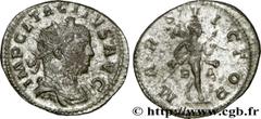 TACITE (11-12/275-06/276) Marcus Claudius Tacitus Aurelianus 276 N° brm_166997 Date : 276 Nom de l'atelier : Lyon Métal : billon Diamètre : 21mm Axe des coins : 12h. Poids : 3,76g.   Etat de conservat