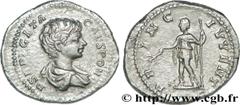 GETA (06/198-26/02/212) Lucius puis Publius Septimius Geta César (06/198-fin209) Denier 201 N° brm_166999 Date : 201 Nom de l'atelier : Rome Métal : argent Diamètre : 18,5mm Axe des coins : 12h. Poids