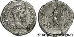 SEPTIME SEVERE (13/04/193-4/02/211) Lucius Septimius Severus Denier 208 N° brm_167003 Date : 208 Nom de l'atelier : Rome Métal : argent Diamètre : 19,5mm Axe des coins : 1h. Poids : 3,12g. Degré de ra