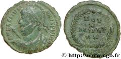 JULIEN II LE PHILOSOPHE (6/11/355-26/06/363) Flavius Claudius Julianus Auguste (02/360-26/06/363) Maiorina ou nummus, (PB, ئ 3) 362-363 N° brm_168041 Date : 362-363 Nom de l'atelier : Thessalonique Mé