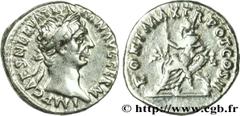 TRAJAN (27/10/97-8/08/117) Marcus Ulpius Traianus Auguste (25/01/98-8/08/117) Denier 99 N° brm_168431 Date : 99 Nom de l'atelier : Rome Métal : argent Diamètre : 17,5mm Axe des coins : 6h. Poids : 3,3
