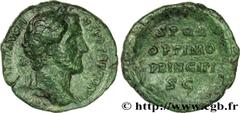 ANTONIN LE PIEUX (25/02/138-7/03/161) Titus Aurelius Fulvus Boionius Arrius Antoninus Auguste (10/07/138-7/03/161) As 147 N° brm_168462 Date : 147 Nom de l'atelier : Rome Métal : cuivre Diamètre : 25,