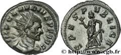 CLAUDE II LE GOTHIQUE (09/268-06-08/270) Marcus Aurelius Claudius Antoninien 268-269 N° brm_168568 Date : 268-269 Nom de l'atelier : Milan Métal : billon Diamètre : 19,5mm Axe des coins : 6h. Poids : 