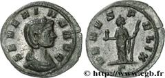 SEVERINE (+ après 275) Ulpia Severina Femme d'Aurélien - Augusta (274-275) Demi-aurelianus 275 N° brm_168583 Date : 275 Nom de l'atelier : Rome Métal : billon Diamètre : 20mm Axe des coins : 6h. Poids