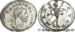 PROBUS (06-07/276-09/282) Marcus Aurelius Probus Aurelianus 277 N° brm_168597 Date : 277 Nom de l'atelier : Lyon Métal : billon Diamètre : 20,5mm Axe des coins : 6h. Poids : 4,53g. Degré de rareté : R
