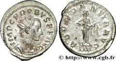 PROBUS (06-07/276-09/282) Marcus Aurelius Probus Aurelianus 277 N° brm_168599 Date : 277 Nom de l'atelier : Lyon Métal : billon Diamètre : 25mm Axe des coins : 6h. Poids : 4,07g.   Etat de conservatio