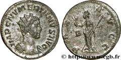 NUMERIEN (12/282-11/284) Marcus Aurelius Numerianus Auguste (03/283-11/284) Aurelianus 283-284 N° brm_168618 Date : 283-284 Nom de l'atelier : Lyon Métal : billon Diamètre : 22mm Axe des coins : 12h. 