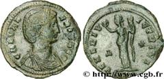 GALERIA VALERIA (+315) Galeria Valeria Fille de Dioclétien, femme de Galère - Augusta (308-311) Follis ou nummus 310 N° brm_168657 Date : 310 Nom de l'atelier : Cyzique Métal : cuivre Diamètre : 26,5m