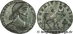 JULIEN II LE PHILOSOPHE (6/11/355-26/06/363) Flavius Claudius Julianus Auguste (02/360-26/06/363) Double maiorina, (GB, ئ 1) 363 N° brm_168697 Date : 363 Nom de l'atelier : Arles Métal : cuivre Diamèt