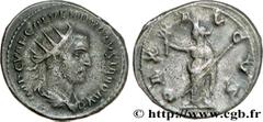 VOLUSIEN (06/251-06/253) Caius Vibius Afinius Gallus Vendumnianus Volusianus Auguste (11/251-05/253) Antoninien 252-253 N° brm_169026 Date : 252-253 Nom de l'atelier : Antioche Métal : billon Diamètre