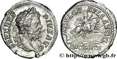SEPTIME SEVERE (13/04/193-4/02/211) Lucius Septimius Severus Denier 204 N° brm_170316 Date : 204 Nom de l'atelier : Rome Métal : argent Diamètre : 18,5mm Axe des coins : 1h. Poids : 2,64g. Degré de ra