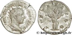 TREBONIEN GALLE (06/251-06/253) Caius Vibius Trebonianus Gallus Antoninien 251-252 N° brm_170464 Date : 251-252 Nom de l'atelier : Rome Métal : billon Diamètre : 22mm Axe des coins : 11h. Poids : 3,22