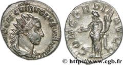 VOLUSIEN (06/251-06/253) Caius Vibius Afinius Gallus Vendumnianus Volusianus Auguste (11/251-05/253) Antoninien 253 N° brm_170471 Date : 253 Nom de l'atelier : Rome Métal : billon Diamètre : 20,5mm Ax