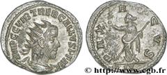 TREBONIEN GALLE (06/251-06/253) Caius Vibius Trebonianus Gallus Antoninien 251-253 N° brm_170677 Date : 251-253 Nom de l'atelier : Antioche Métal : billon Diamètre : 22mm Axe des coins : 12h. Poids : 