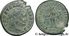 CONSTANCE Ier CHLORE (1/03/293-25/07/306) Flavius Valerius Constantius César (1/03/293-1/05/305) Follis ou nummus 300-303 N° brm_170846 Date : 300-303 Nom de l'atelier : Ticinum Métal : cuivre Diamètr