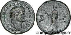 DOMITIEN (12/69-18/09/96) Titus Flavius Domitianus César sous Vespasien (12/69-24/06/79) Sesterce 73 N° brm_171567 Date : 73 Nom de l'atelier : Rome Métal : cuivre Diamètre : 32mm Axe des coins : 6h. 