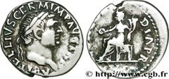 VITELLIUS (2/01-20/12/69) Aulus Vitellius Denier 69 N° brm_172836 Date : 69 Nom de l'atelier : Rome Métal : argent Diamètre : 17,5mm Axe des coins : 6h. Poids : 3,35g. Degré de rareté : R1 Etat de con