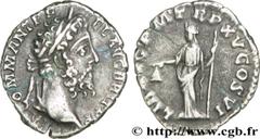 COMMODE (166-31/12/192) Lucius Aurelius Commodus Auguste (17/03/180-31/12/192) Denier 190 N° brm_172998 Date : 190 Nom de l'atelier : Rome Métal : argent Diamètre : 18,5mm Axe des coins : 12h. Poids :