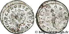 PROBUS (06-07/276-09/282) Marcus Aurelius Probus Aurelianus 277 N° brm_173074 Date : 277 Nom de l'atelier : Lyon Métal : billon Diamètre : 22,5mm Axe des coins : 12h. Poids : 4,02g. Degré de rareté : 
