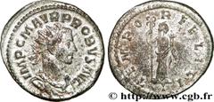 PROBUS (06-07/276-09/282) Marcus Aurelius Probus Aurelianus 278-279 N° brm_173075 Date : 278-279 Nom de l'atelier : Lyon Métal : billon Diamètre : 23,5mm Poids : 4,41g. Degré de rareté : R3   Etat de 