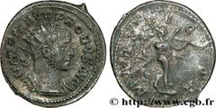 PROBUS (06-07/276-09/282) Marcus Aurelius Probus Aurelianus 277 N° brm_173131 Date : 277 Nom de l'atelier : Lyon Métal : billon Diamètre : 23mm Axe des coins : 12h. Poids : 4,10g. Degré de rareté : R1