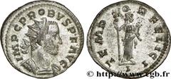 PROBUS (06-07/276-09/282) Marcus Aurelius Probus Aurelianus 277 N° brm_173137 Date : 277 Nom de l'atelier : Lyon Métal : billon Diamètre : 23mm Axe des coins : 6h. Poids : 3,05g.   Etat de conservatio