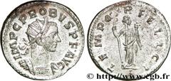 PROBUS (06-07/276-09/282) Marcus Aurelius Probus Aurelianus 278-279 N° brm_173176 Date : 278-279 Nom de l'atelier : Lyon Métal : billon Diamètre : 22mm Axe des coins : 12h. Poids : 3,54g. Etat de cons