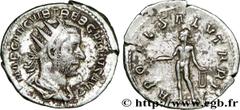 TREBONIEN GALLE (06/251-06/253) Caius Vibius Trebonianus Gallus Antoninien 252 N° brm_173216 Date : 252 Nom de l'atelier : Rome Métal : billon Diamètre : 20,5mm Axe des coins : 12h. Poids : 3,26g. Deg