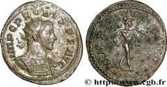 PROBUS (06-07/276-09/282) Marcus Aurelius Probus Aurelianus 278-279 N° brm_173255 Date : 278-279 Nom de l'atelier : Lyon Métal : billon Diamètre : 23,5mm Axe des coins : 6h. Poids : 4,17g.   Etat de c