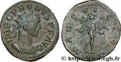 PROBUS (06-07/276-09/282) Marcus Aurelius Probus Aurelianus 278-279 N° brm_173257 Date : 278-279 Nom de l'atelier : Lyon Métal : billon Diamètre : 22,5mm Axe des coins : 12h. Poids : 4,29g.   Etat de 