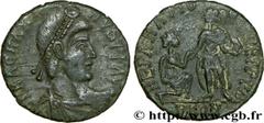 MAGNUS MAXIMUS (25/08/383-28/08/388) Magnus Maximus Maiorina pecunia, (MB, ئ 2) 383-388 N° brm_173290 Date : 383-388 Nom de l'atelier : Arles Métal : cuivre Diamètre : 22mm Axe des coins : 6h. Poids :