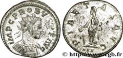 PROBUS (06-07/276-09/282) Marcus Aurelius Probus Aurelianus 281 N° brm_173312 Date : 281 Nom de l'atelier : Lyon Métal : billon Diamètre : 22mm Axe des coins : 6h. Poids : 3,51g.   Etat de conservatio