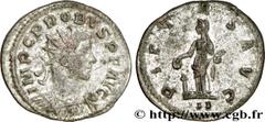 PROBUS (06-07/276-09/282) Marcus Aurelius Probus Aurelianus 281 N° brm_173321 Date : 281 Nom de l'atelier : Lyon Métal : billon Diamètre : 22mm Axe des coins : 6h. Poids : 4,22g. Degré de rareté : R2 