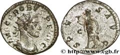 PROBUS (06-07/276-09/282) Marcus Aurelius Probus Aurelianus 282 N° brm_173344 Date : 282 Nom de l'atelier : Lyon Métal : billon Diamètre : 21mm Axe des coins : 12h. Poids : 3,82g. Degré de rareté : R2