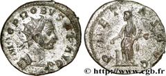 PROBUS (06-07/276-09/282) Marcus Aurelius Probus Aurelianus 282 N° brm_173354 Date : 282 Nom de l'atelier : Lyon Métal : billon Diamètre : 21mm Axe des coins : 6h. Poids : 4,26g. Degré de rareté : R1 