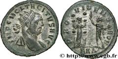 TACITE (11-12/275-06/276) Marcus Claudius Tacitus Aurelianus 276 N° brm_173473 Date : 276 Nom de l'atelier : Serdica Métal : billon Diamètre : 24,5mm Axe des coins : 11h. Poids : 4,07g. Degré de raret