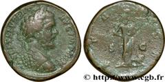 SEPTIME SEVERE (13/04/193-4/02/211) Lucius Septimius Severus Sesterce 194 N° brm_174156 Date : 194 Nom de l'atelier : Rome Métal : cuivre Diamètre : 31,5mm Axe des coins : 12h. Poids : 26,97g. Degré d