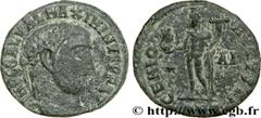 MAXIMIN II DAIA (1/05/305-04/313) Caius Galerius Valerius Maximinus Auguste (310-04/313) Follis ou nummus 312 N° brm_175577 Date : 312 Nom de l'atelier : Antioche Métal : cuivre Diamètre : 19mm Axe de