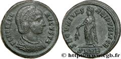 HELENE (+328) Flavia Julia Helena femme de Constance Ier, mère de Constantin Ier - Augusta (324-328) Centenionalis ou nummus 325-326 N° brm_175720 Date : 325-326 Nom de l'atelier : Héraclée Métal : cu