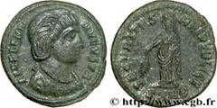 HELENE (+328) Flavia Julia Helena femme de Constance Ier, mère de Constantin Ier - Augusta (324-328) Centenionalis ou nummus 325-326 N° brm_175721 Date : 325-326 Nom de l'atelier : Héraclée Métal : cu
