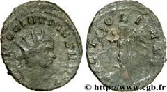 CLAUDE II LE GOTHIQUE (09/268-06-08/270) Marcus Aurelius Claudius Antoninien 268 - 269 N° brm_175913 Date : 268 - 269 Nom de l'atelier : Rome Métal : billon Diamètre : 22mm Axe des coins : 1h. Poids :