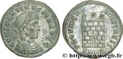 CONSTANTIN II (1/03/317-04/340) Flavius Claudius Julius Constantinus César (1/03/317-9/09/337) Centenionalis ou nummus 325-326 N° brm_176105 Date : 325-326 Nom de l'atelier : Héraclée Métal : cuivre D