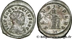 TACITE (11-12/275-06/276) Marcus Claudius Tacitus Aurelianus 276 N° brm_177291 Date : 276 Nom de l'atelier : Ticinum Métal : billon Diamètre : 24,00mm Axe des coins : 11h. Poids : 4,36g. Degré de rare