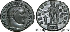 MAXIMIN II DAIA (1/05/305-04/313) Caius Galerius Valerius Maximinus Auguste (310-04/313) Follis ou nummus 312 N° brm_177349 Date : 312 Nom de l'atelier : Nicomédie Métal : cuivre Diamètre : 20,00mm Ax
