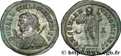 LICINIUS II (1/04/317-09/324) Flavius Valerius Constantinus Licinianus Licinius César (317-324) Centenionalis ou nummus 317-320 N° brm_177358 Date : 317-320 Nom de l'atelier : Alexandrie Métal : billo