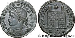 CRISPUS (1/04/317-09/326) Flavius Julius Crispus César (317-326) Centenionalis ou nummus 326 N° brm_177393 Date : 326 Nom de l'atelier : Rome Métal : cuivre Diamètre : 20,00mm Axe des coins : 1h. Poid