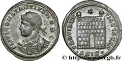 CONSTANCE II (8/11/324-3/11/361) Flavius Julius Valerius Constantius César (8/11/324-9/09/337) Centenionalis ou nummus 326-327 N° brm_177417 Date : 326-327 Nom de l'atelier : Siscia Métal : cuivre Dia