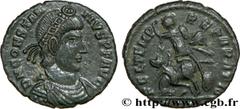 CONSTANCE II (8/11/324-3/11/361) Flavius Julius Valerius Constantius Auguste (9/09/337-3/11/361) Maiorina, (PB, ئ 3) 353-354, 355-356 N° brm_177425 Date : 353-354, 355-356 Nom de l'atelier : Lyon Méta