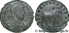 JULIEN II LE PHILOSOPHE (6/11/355-26/06/363) Flavius Claudius Julianus Auguste (02/360-26/06/363) Double maiorina, (GB, ئ 1) 362-363 N° brm_177439 Date : 362-363 Nom de l'atelier : Thessalonique Métal